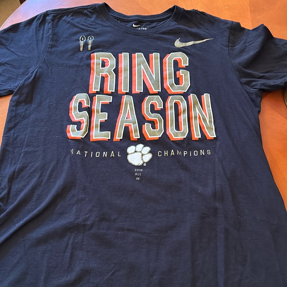 Clemson official 2018 National Championship T-Shirt